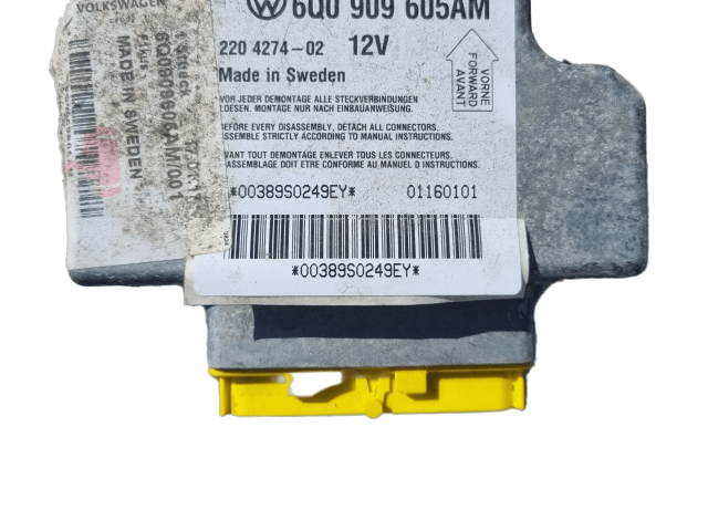 Блок управления двигателем Блок управления 6Q0909605AM Volkswagen New Beetle