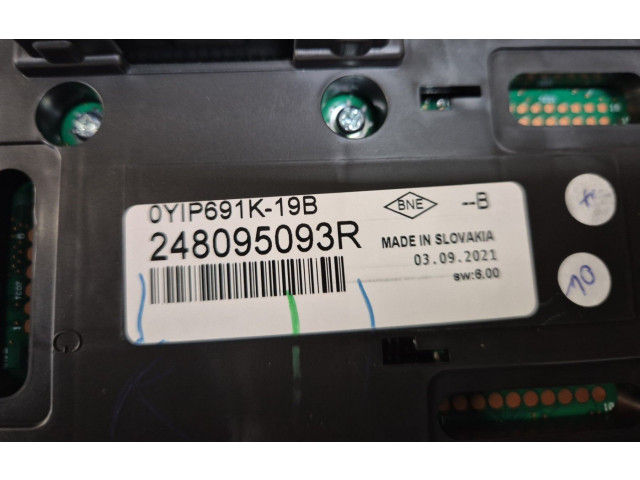 Přístrojová deska Renault Clio V 2021 248095093R