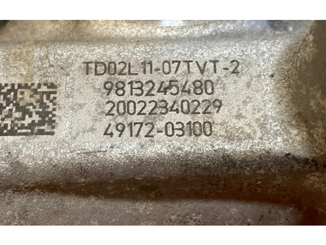 Turbodmychadlo Турбина 9813245480, 4917203100 Citroen Berlingo