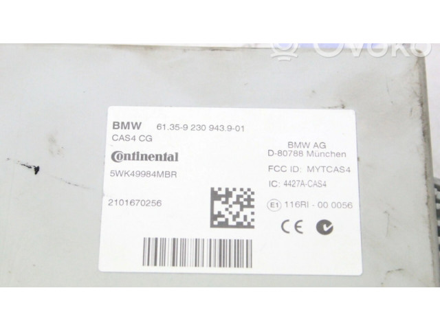 Řídící jednotka 7609670 BMW 5 GT F07 2010