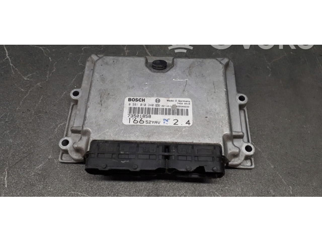 Блок управления двигателем Блок управления 73501858 Alfa Romeo 166