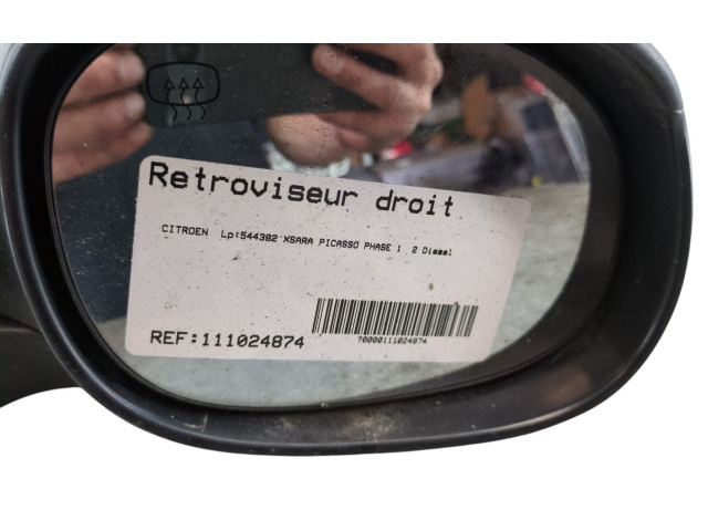 Зеркало электрическое        Citroen Xsara Picasso   -  года   