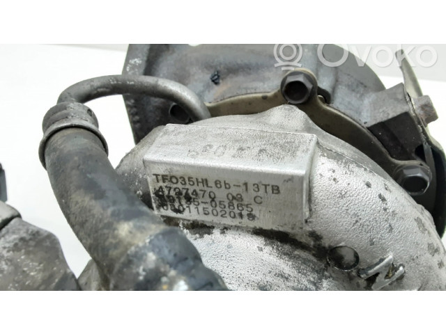 Turbodmychadlo Турбина 724779, 4727470 BMW 3 E90 E91 2.0