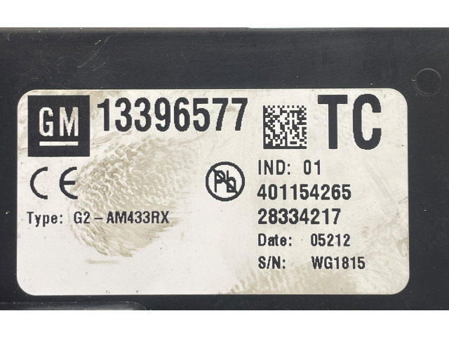 Комплект блоков управления 12647212, 13257534   Opel Meriva B