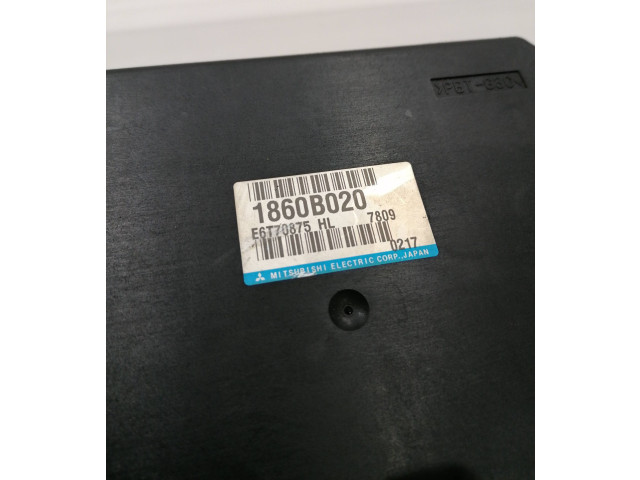 Блок управления двигателя 1860B020, E6T70875 Mitsubishi Delica