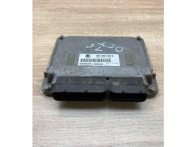 Блок управления двигателем Блок управления 06A906033K, 5WP4003902 Skoda Octavia Mk1 (1U)