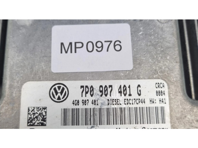 Řídící jednotka 0281018307, 7P0907401G Volkswagen Touareg II 2012