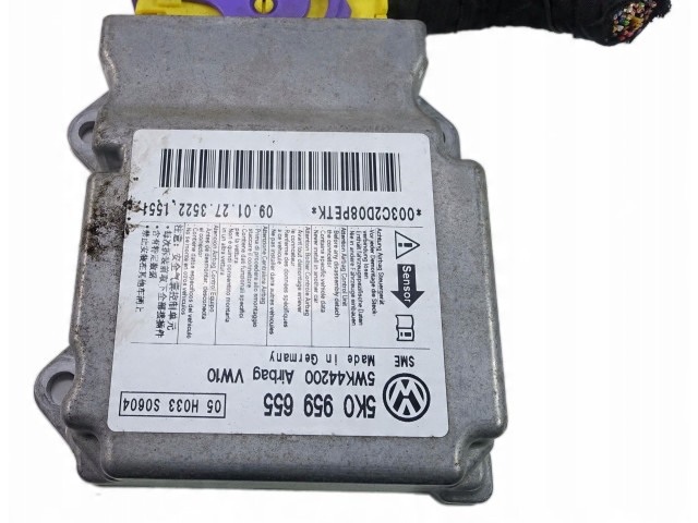 Блок подушек безопасности 5K0959655, 5K09596555WK44200 Volkswagen Golf VI