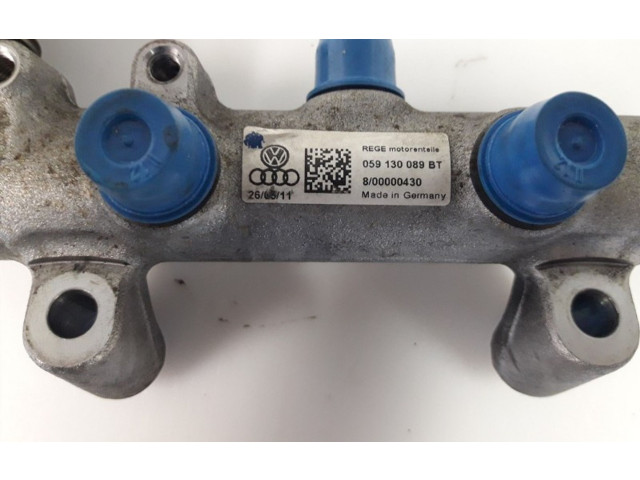 Топливная рампа 059130089BT, 059130089BT Audi A5 Sportback 8TA для двигателя CLAB(Euro 5)