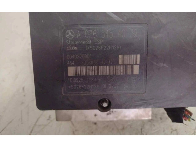 Jednotka ABS A0365454032 Mercedes-Benz C W203