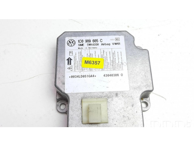 Блок подушек безопасности 1C0909605C, M6357   Volkswagen PASSAT B6