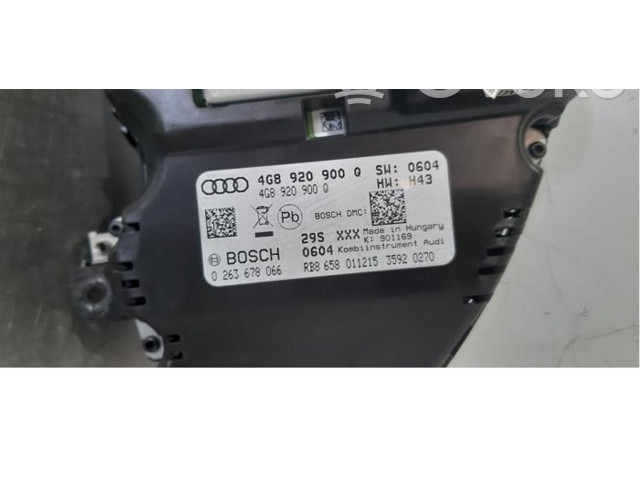 Přístrojová deska Audi A6 S6 C7 4G 2015 4G8920900Q