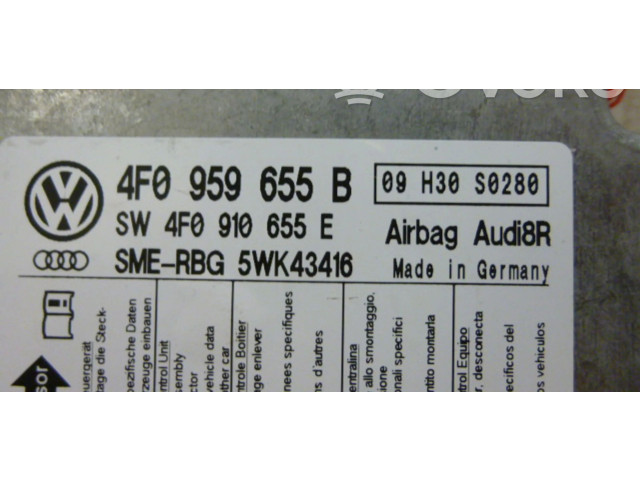 Блок подушек безопасности 4F0959655B, 4F0910955E   Audi A6 S6 C6 4F