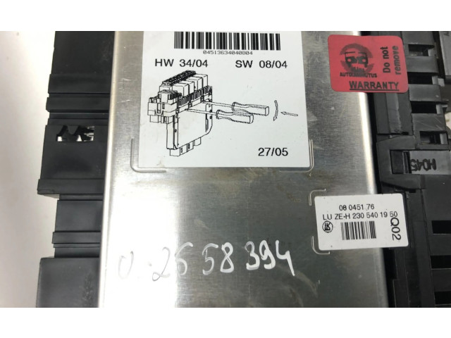 Блок предохранителей  05045139, A2305454032   Mercedes-Benz SL R230    