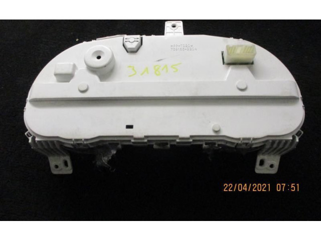 Панель приборов    Citroen C-Crosser       