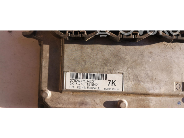 Řídící jednotka 37820-RSJ-E01, 37820-RSJ-E01 9X15-710 151542 Honda Civic 2005