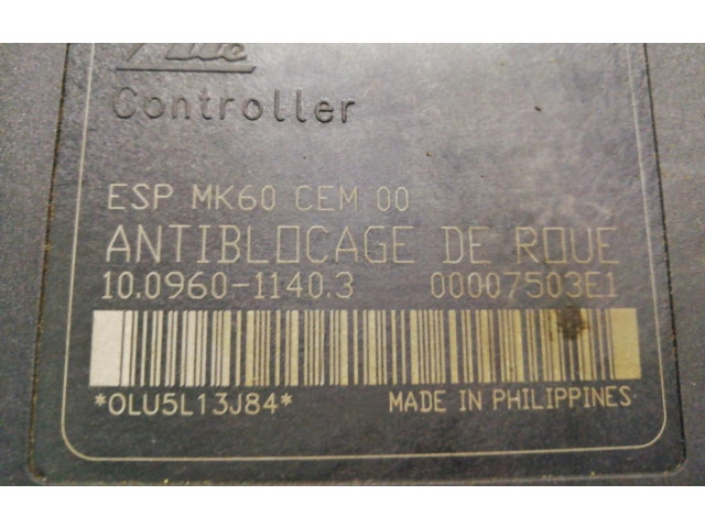 Блок АБС 9657061080 Citroen Berlingo 2008 - 2018 года