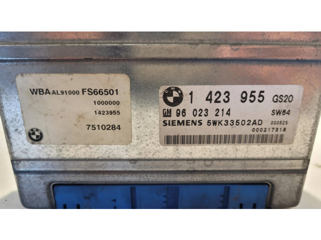 Блок управления коробкой передач 1423955, 5WK33502AD   BMW 7 E65 E66