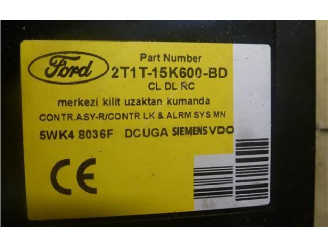 Блок управления двигателя 2T1T15K600BD Ford Transit - Tourneo Connect