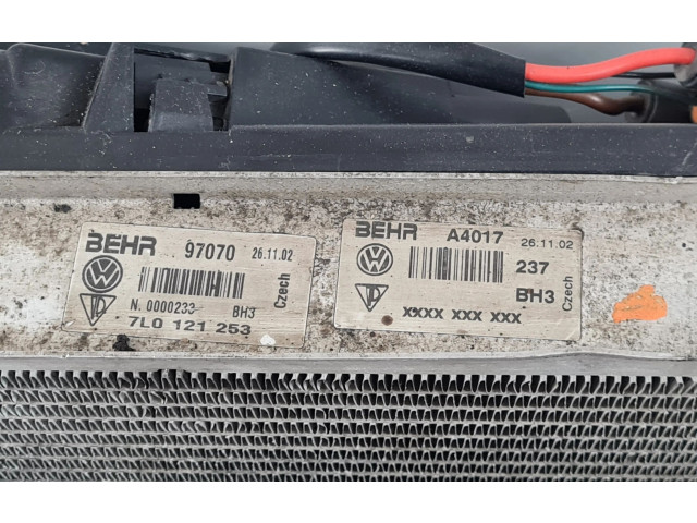 Pojistková skříňka Комплект радиатора 7L0121253, 7L0121203G Porsche Cayenne (9PA) 2005