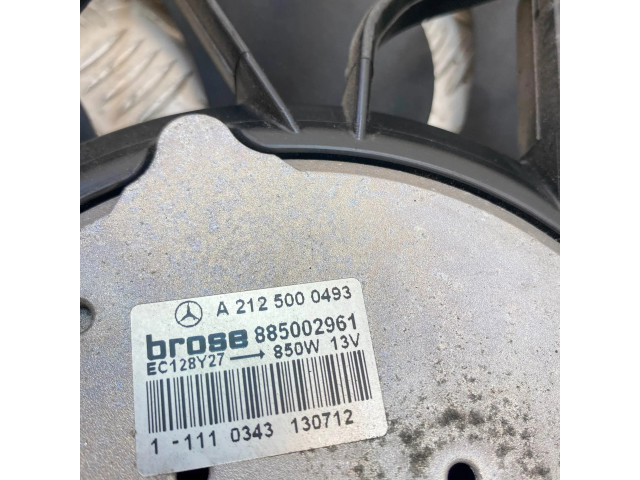 Вентилятор радиатора     A2129061002, A2125000493    Mercedes-Benz SL R231 4.7