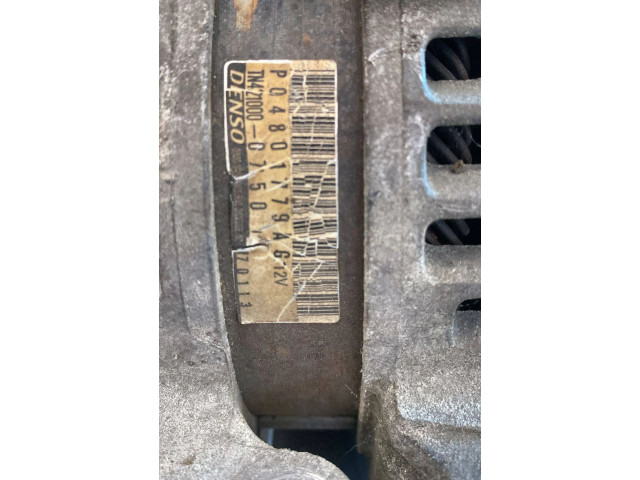 Генератор P04801779AG Dodge Challenger