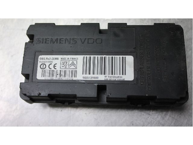 Блок управления 9655139880, S120231300C   Citroen C4 I