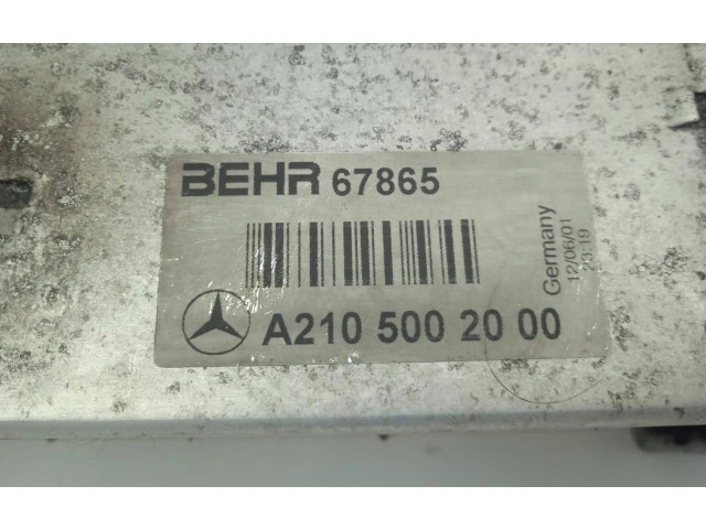 Интеркулер  A2105002000   Mercedes-Benz E W210 