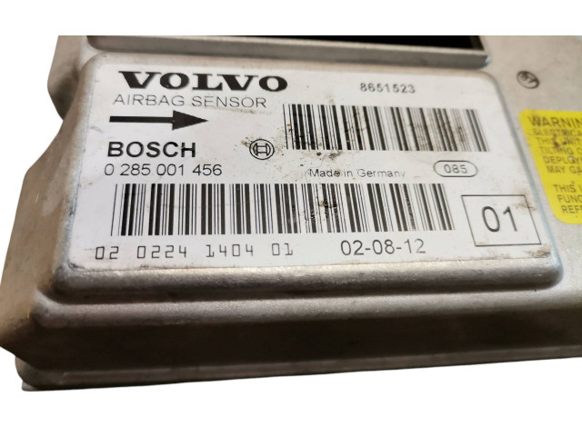 Блок подушек безопасности 8651523, 0285001456   Volvo V70