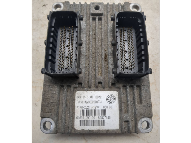 Блок управления двигателя 51827440, 6160109909   Fiat Punto (199)