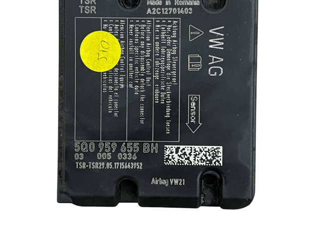 Блок подушек безопасности 5Q0959655BH, 0050336   Volkswagen Golf VII