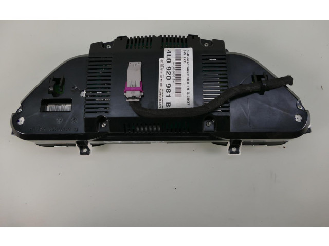 Přístrojová deska Audi Q7 4L 2007 4L0920981B