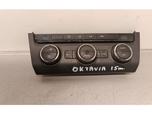 Блок управления климат-контролем 5E0907044Q, 5HB01128260   Skoda Octavia Mk3 (5E)