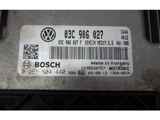 Řídící jednotka 03C906027, 03C906027F   Volkswagen Tiguan 2012