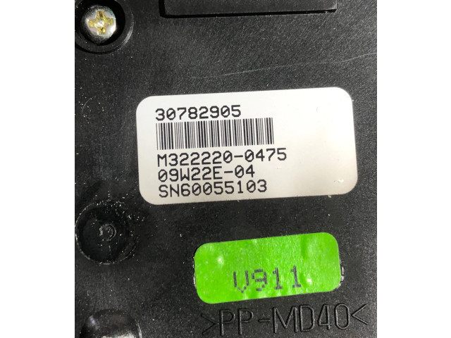 Блок управления климат-контролем 30782905, 09W22E04 Volvo V70