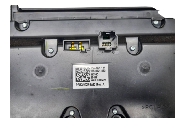 Блок управления климат-контролем P68340286AD, 68340286AD   Ram 1500