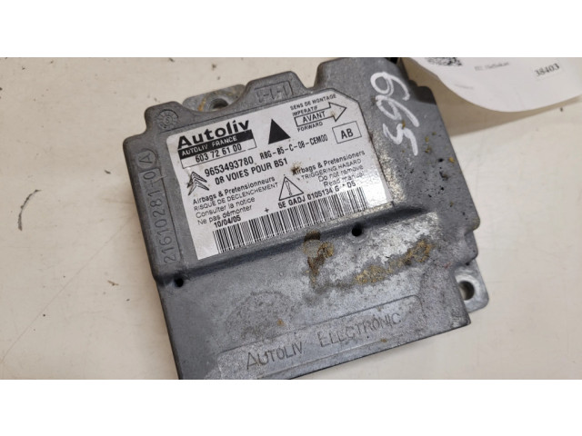 Блок подушек безопасности 603726100, 9653493780   Citroen C4 I