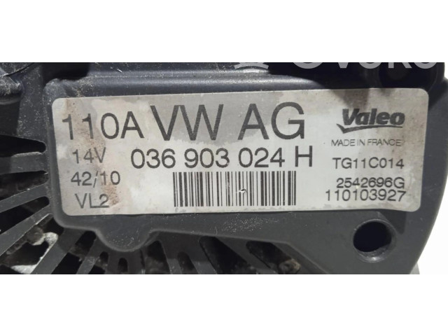 Генератор 036903024H Volkswagen Golf VI