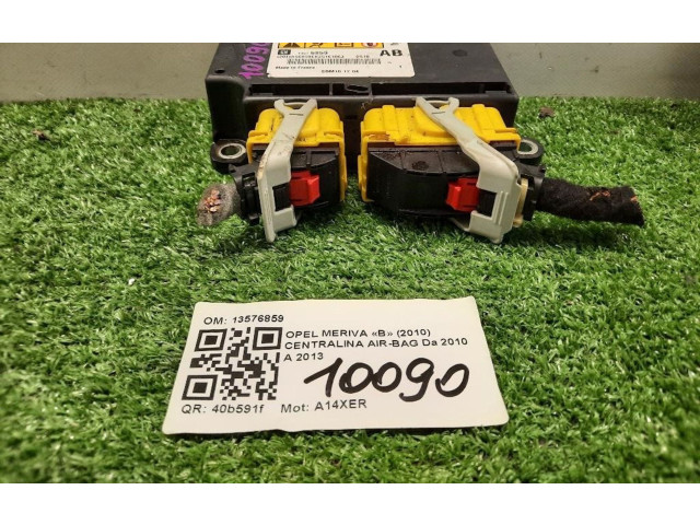 Блок подушек безопасности 13576859, 13576859   Opel Meriva A