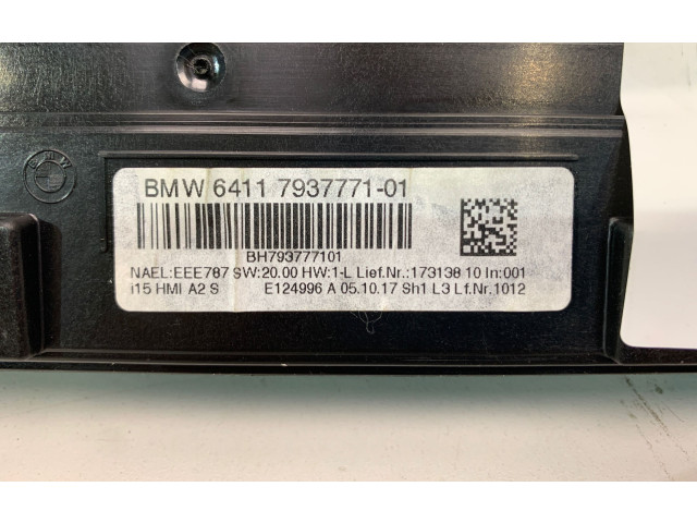 Блок управления климат-контролем 7937771   BMW i8