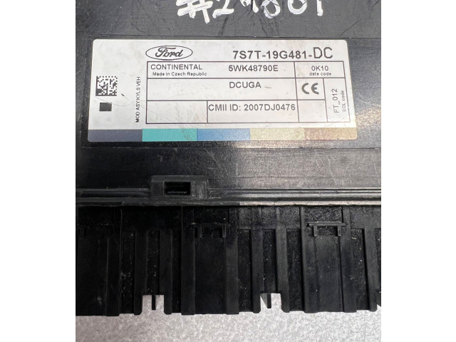 Блок комфорта 7s7t-19g481, 7s7t-19g481 Ford S-MAX