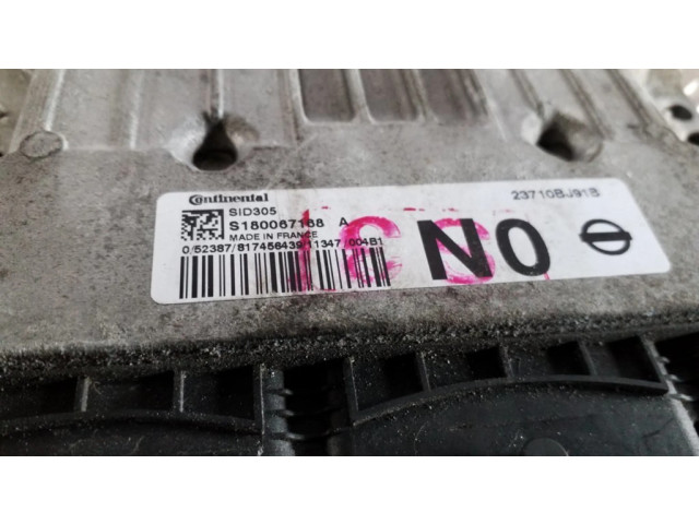 Řídící jednotka 23710BJ91B, S180067168A   Nissan Juke I F15 2012