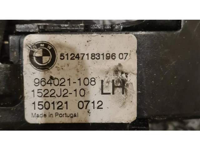Zámek zadních dveří 7183196, 964021108 BMW X5 E70 2008
