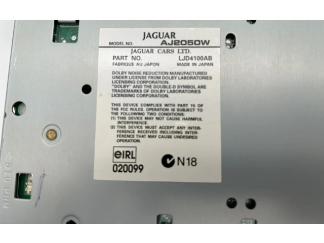 Радио/ проигрыватель CD/DVD / навигация LJD4100AB Jaguar XK8 - XKR для двигателя AJ34