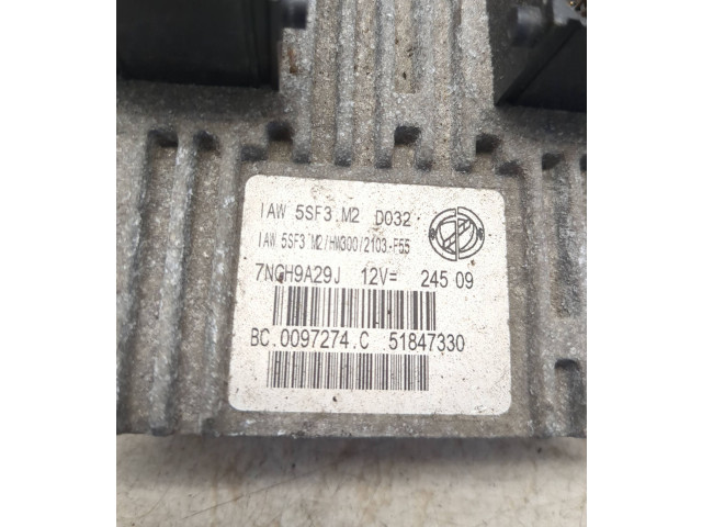 Řídící jednotka 51847330, 7NGH9A29J   Fiat Punto (199) 2012