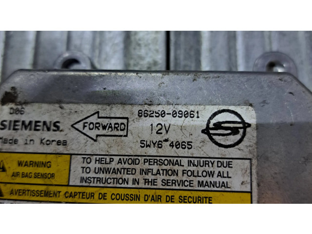 Блок подушек безопасности 8625009061, 5WY64065   SsangYong Kyron
