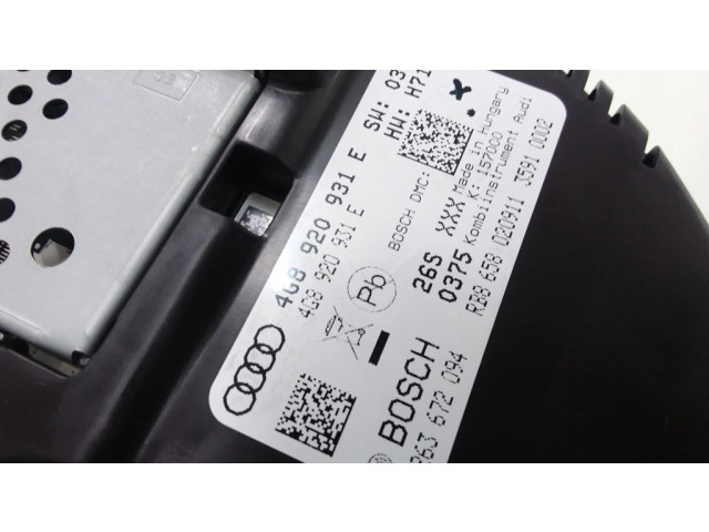 Přístrojová deska Audi A6 S6 C7 4G 2012 4G8920931E, 0263672094