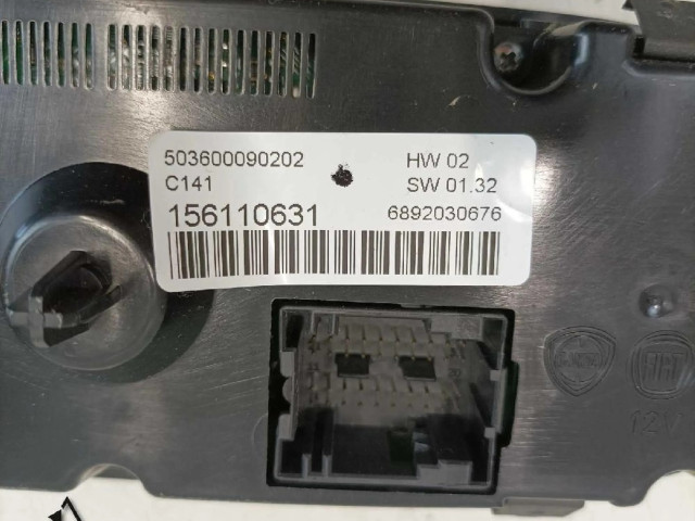 Блок управления климат-контролем 5556000902, 156110631   Alfa Romeo Giulietta