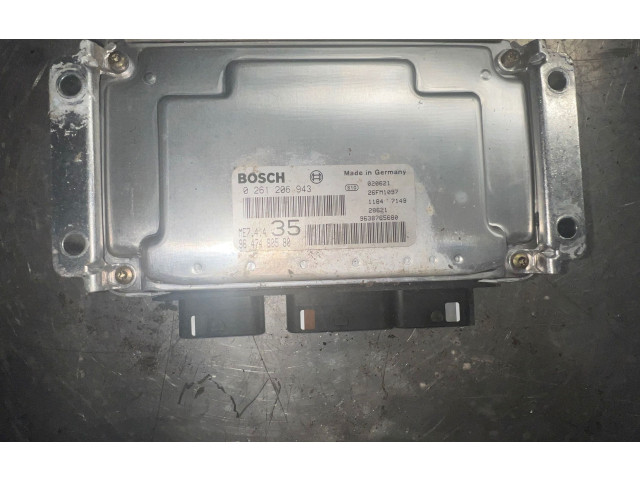 Řídící jednotka 0261206943, 9638765680   Dodge Caliber 2007