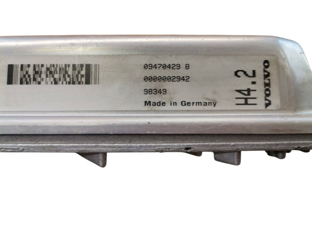 Блок управления двигателя 09470429B, 98349   Volvo S80